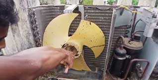 Compressor and fan motor repairs or replacement
