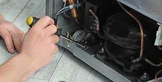 Compressor replacement and gas refilling