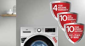 10-Year Motor Warranty
