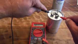 Capacitor testing and replacement
