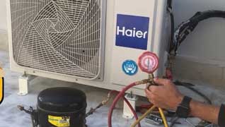 Haier AC Gas Filling & Refrigerant Service