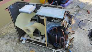 Haier AC Outdoor Unit & Condenser Repair