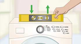 Ensure proper leveling to reduce vibration
