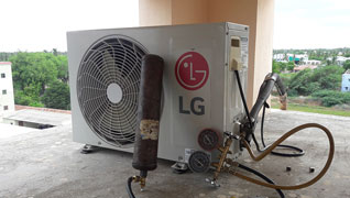LG AC Gas Refilling