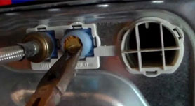 Not filling with water