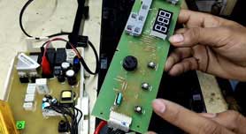 Control panel and display malfunction