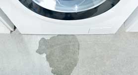 Leaked water detection