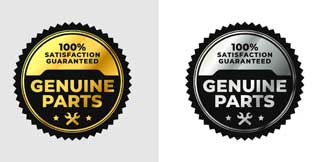 Genuine parts and warranty