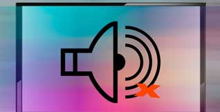 No sound or distorted audio